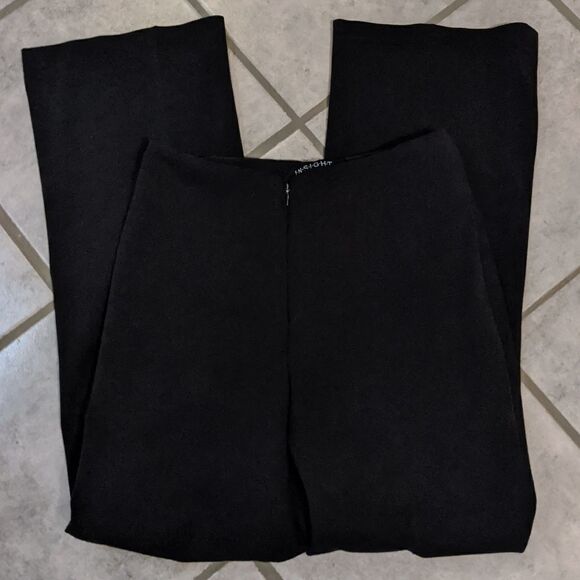 💜5/$25 SIZE two black wide leg trousers insight - Picture 1 of 2